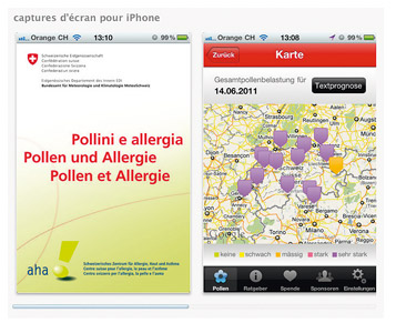 Où volent les pollens?