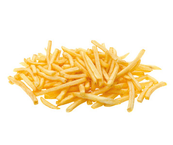 Frites sous la loupe