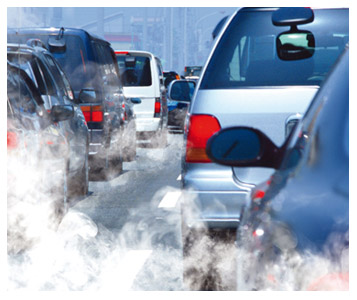 Test antipollution à la casse