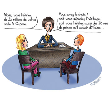 Dire non à un héritage