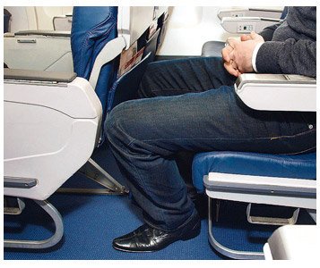 Aviation: serrés comme des sardines!