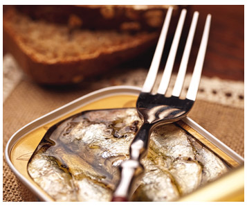 Sardines en boîte: à consommer! 