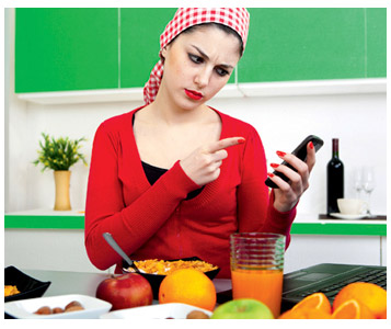Un chef grâce au smartphone