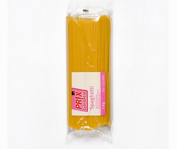 15 paquets de spaghettis:  traces de pesticides toxiques!