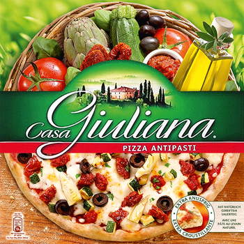 Une pizza, deux noms et deux prix