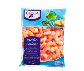 13 paquets de crevettes surgelées: des crustacés inoffensifs pour la santé