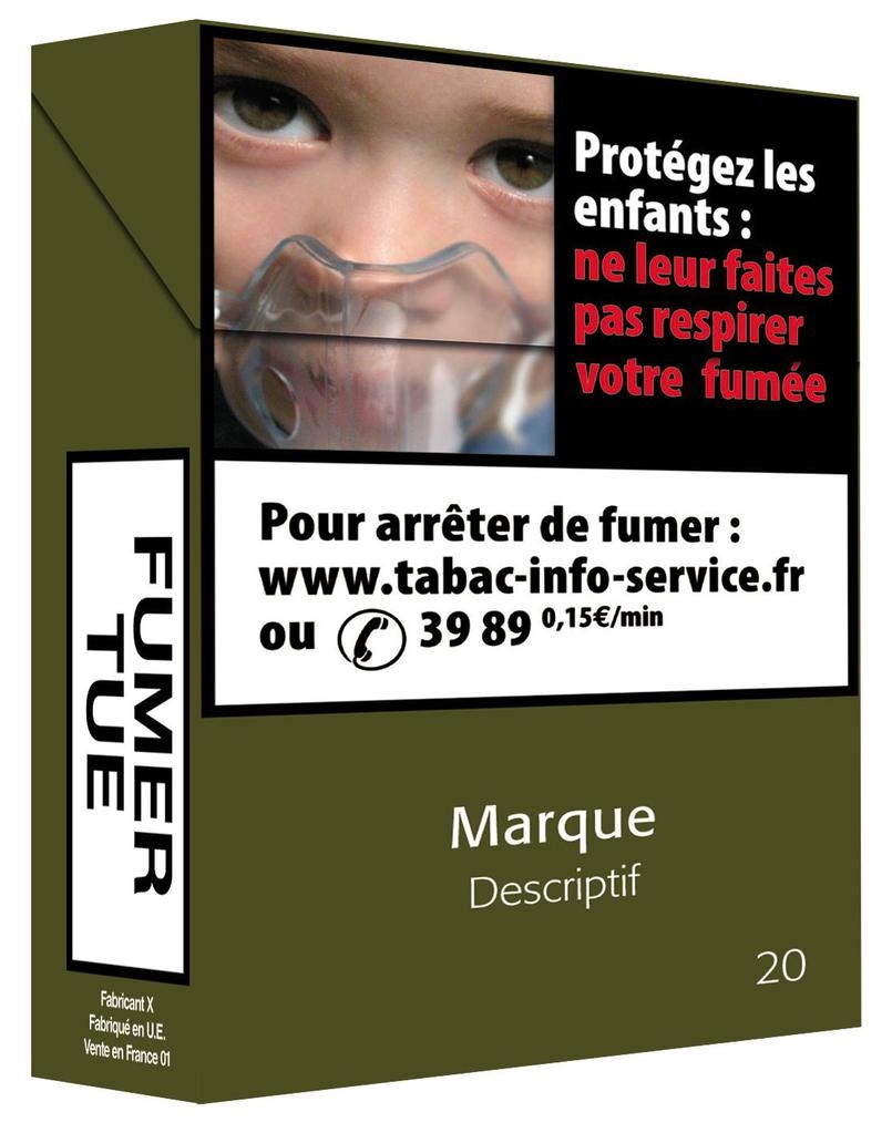 Des paquets de clopes tous identiques
