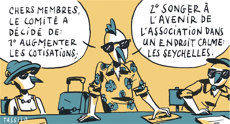 Quand le comité est fauché