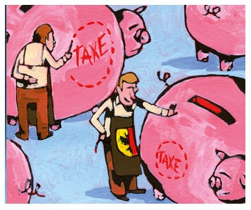 Les impôts sur la fortune des 7 cantons romands : La fortune est aussi imposée