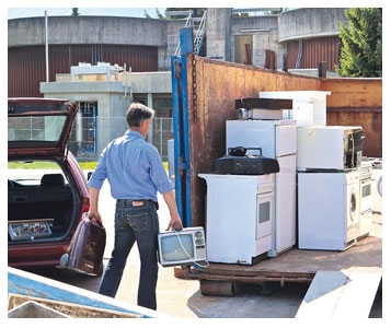 Faible recyclage des appareils