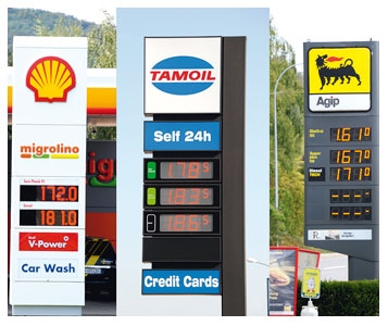 La concurrence fixe les prix de l’essence