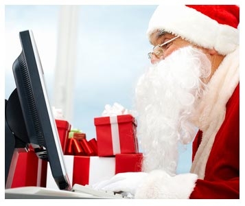 Le père Noël est un geek