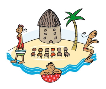 Un appartement de vacances en copropriété