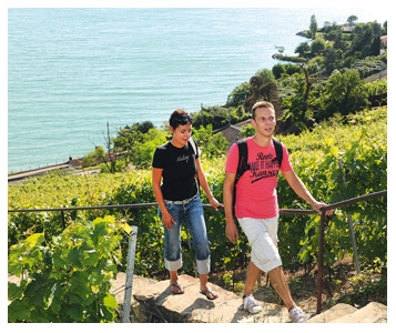 Flâner dans les vignes 
