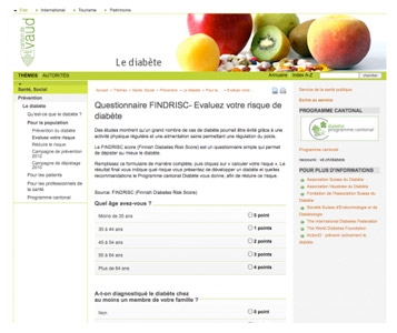 Estimez votre risque de diabète