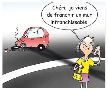 Sacrée ligne blanche!