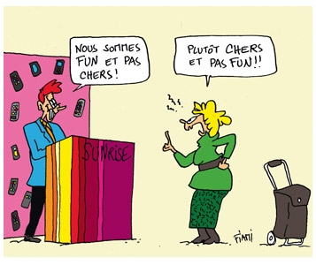 Sunrise ou l’éclipse du service clients