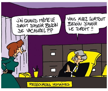 Vacances: des envies et des droits