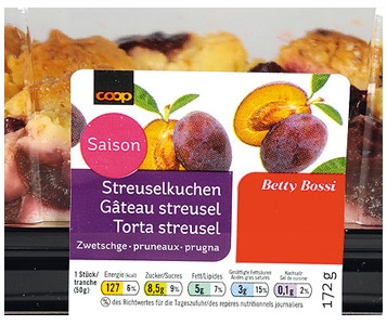 Costaud, le gâteau aux pruneaux