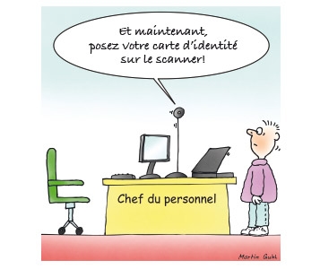 Patron très curieux