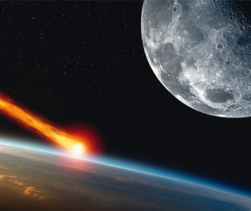 Ciel, une météorite!