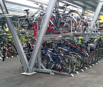 Gares: le boom des vélostations 