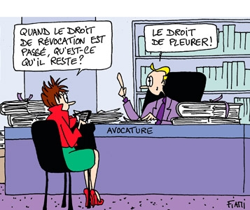 Le mythe du droit de révocation