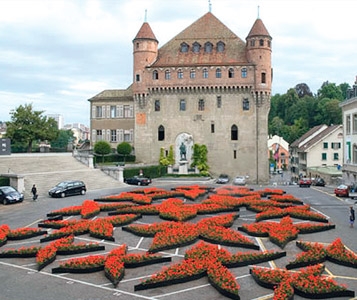 Jardins éphémères  au cœur de la ville 