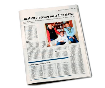 Location avortée:  le dénouement est pacifique 