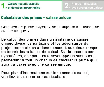 Comparis craint la caisse publique