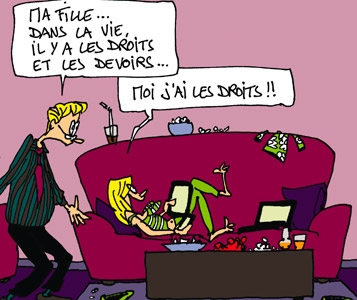 Petits règlements de comptes en famille