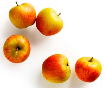 Pommes d'autrefois bourrées de pesticides