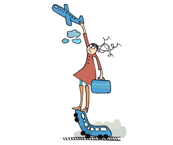Train retardé, avion manqué: tant pis!