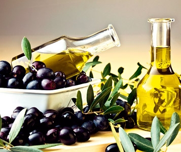 Des olives noires à la place  des vertes 