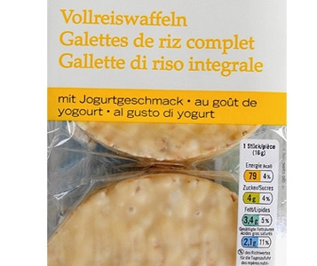 Galettes de riz: méfiez-vous des apparences