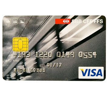 Carte de crédit CFF: frais en sus!