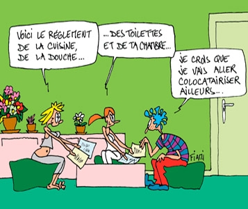 Une colocation d’enfer!