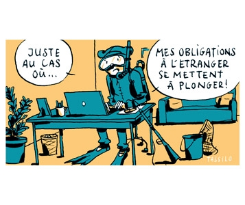Obligations étrangères: voyager couvert!