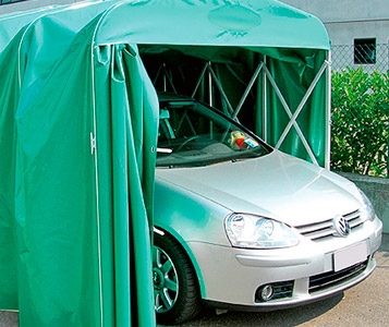 Ma voiture à l’abri de la tempête