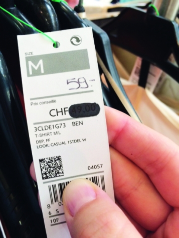 Soldes au rabais chez Benetton