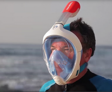 Le snorkel intégral, une fausse bonne idée