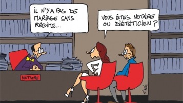 Au régime les mariés!