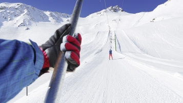 Fin prêt pour la saison de ski