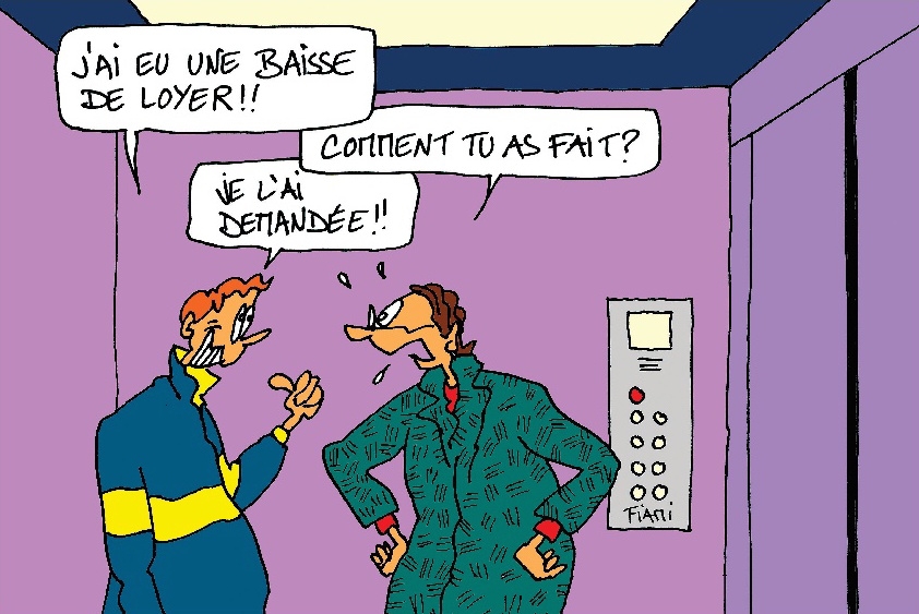 Loyers: ça baisse, ça baisse!
