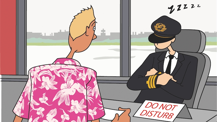 Y a-t-il un pilote dans l’avion?