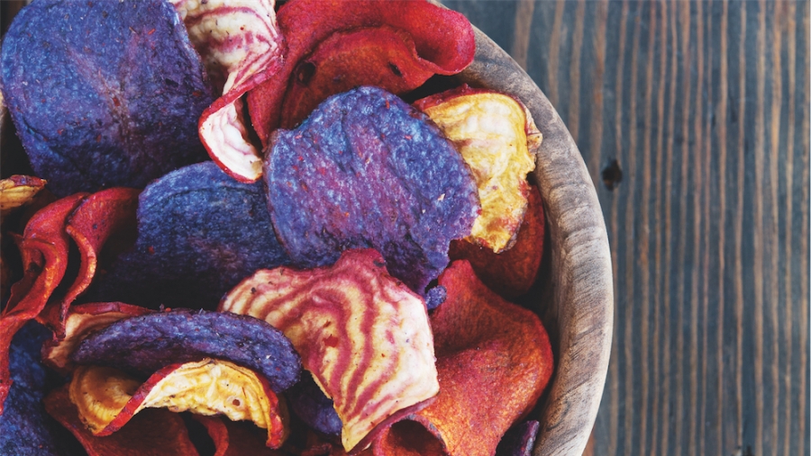 19 chips de légumes: les légumes n’ont pas la patate