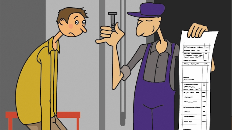 Un mauvais service